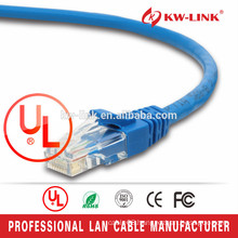 High Quality RJ45 Bare Copper Cat5e Patch cable, FTP RJ45 Patch Cable